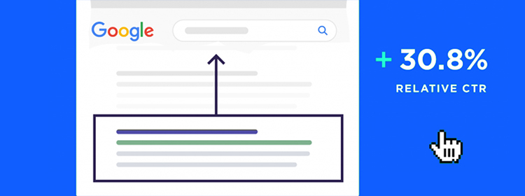 【资讯】谷歌排名位置与点击率的关系，上升1位，点击率提升30.8%！